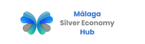 Emblema del Málaga Silver economy Hub