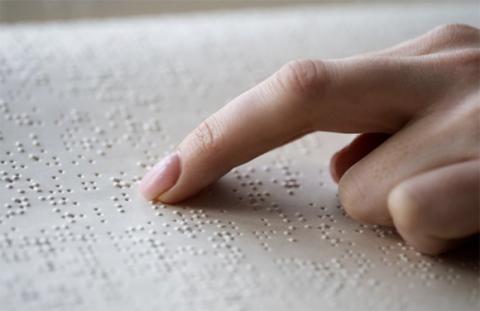 Lectura en braille