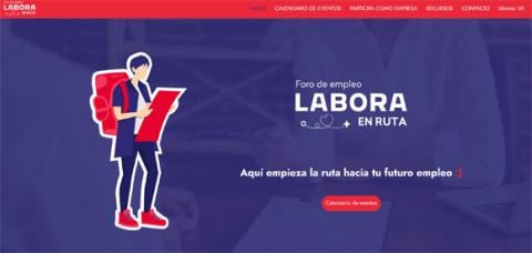 Cartel promocional de Labora