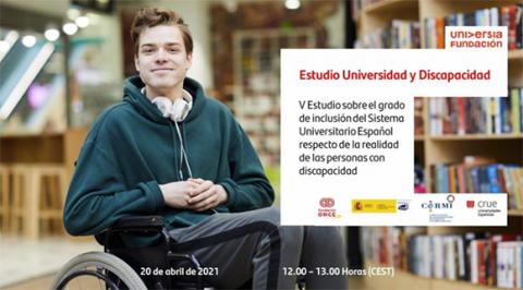 Universitario con discapacidad