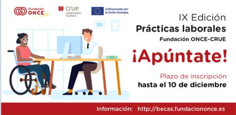 Cartel promocional de las becas