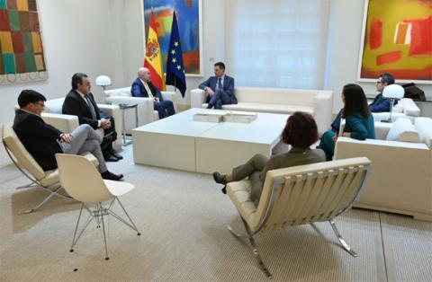 Reunión del presidente con el Cermi