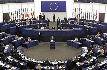 Sala del Parlamento Europeo