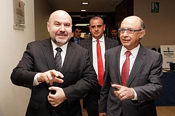 Pérez Bueno, Montoro. Detrás, Luciano Poyato