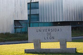 Fachada Universidad de León (Foto: web Universidad)