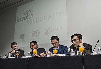 De iz. a dcha.: Carlos de la Iglesia, José Luis Martínez Donoso, Fernando Riaño y Alberto Durán