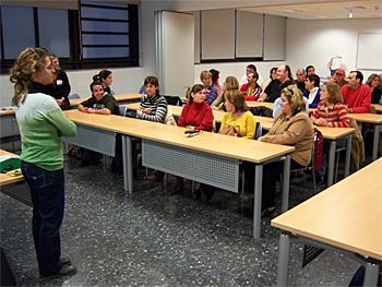 Aula formativa de la asociación Bona Gent