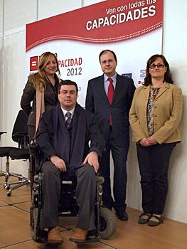 Carmen Pérez Anchuela, Javier Font, Valentín Bote y Sabina Lobato