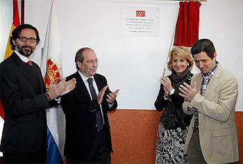 Momento de la inauguración