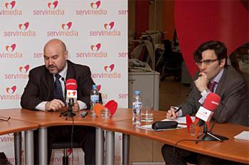 Luis Cayo Pérez Bueno (i) y Alberto Durán (Foto: Carmen Sayago)