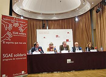 Reunión de la SGAE (Europa Press)