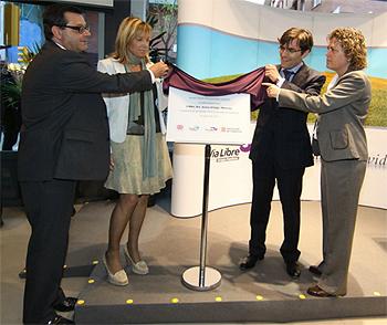 Momento de la inauguración