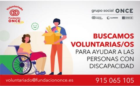 Voluntarios de Fundación ONCE